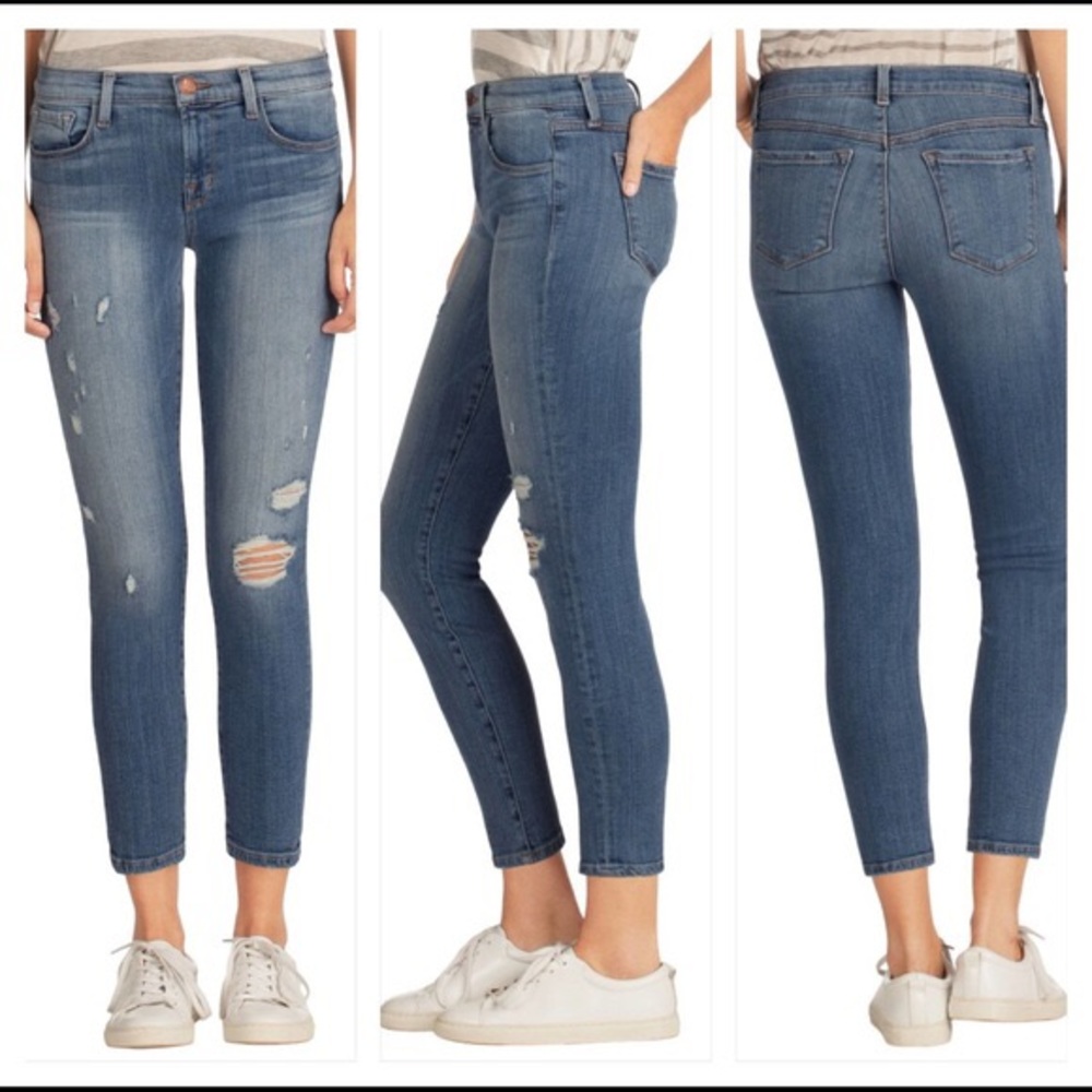 J Brand Distressed Jeans